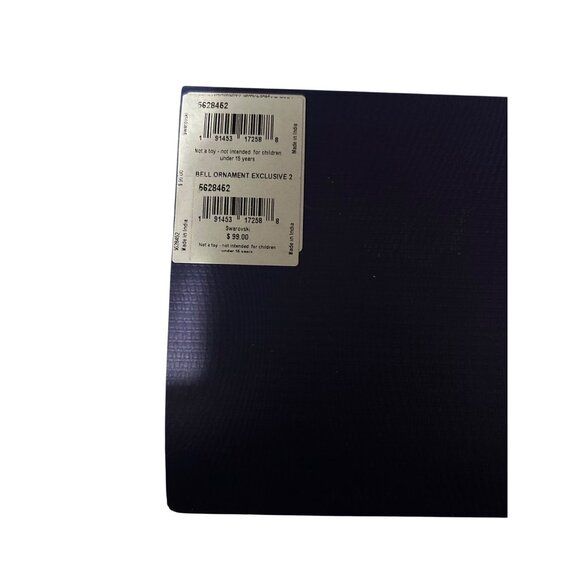 Swarovski Exclusive Edition 2021 Dillards Bell Ornament With Box - Picture 3 of 5